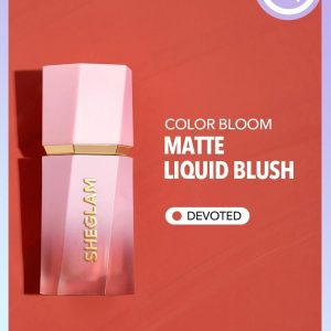 COLOR BLOOM LIQUID BLUSH MATTE FINISH-DEVOTED