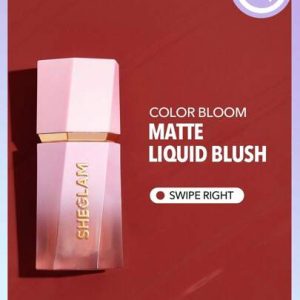 COLOR BLOOM LIQUID BLUSH MATTE FINISH-SWIPE RIGHT