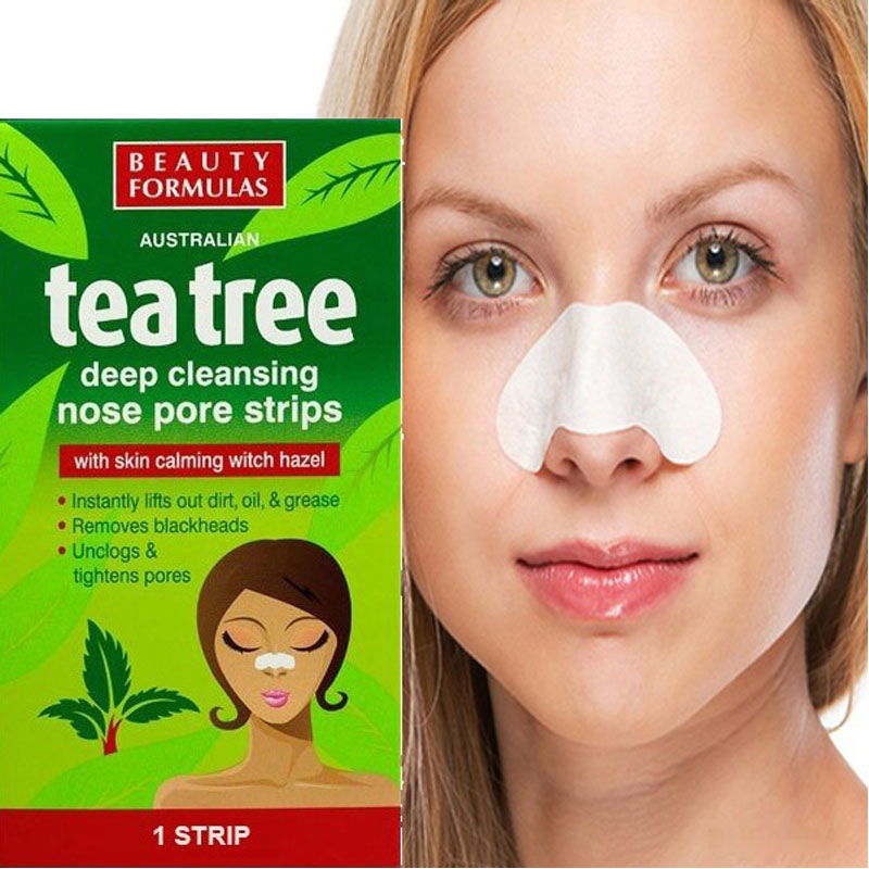 Beauty Formulas Tea Tree Deep Cleansing Nose Pore Strip