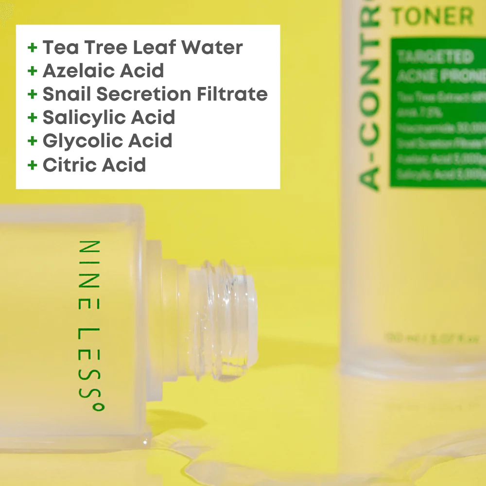 NINELESS A-CONTROL AZELAIC ACID TONER 150ML