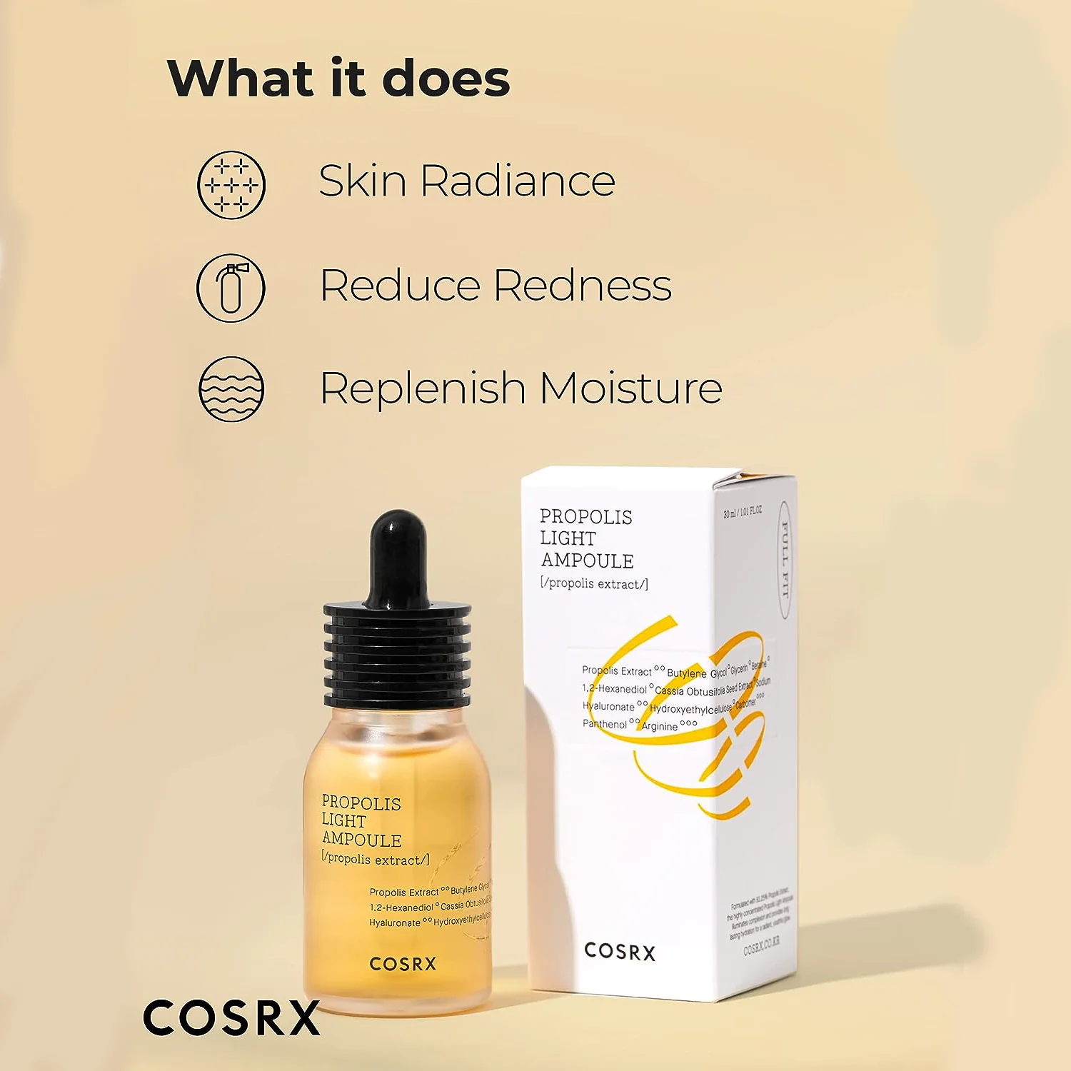 COSRX FULL FIT PROPOLIS LIGHT AMPOULE 30ML