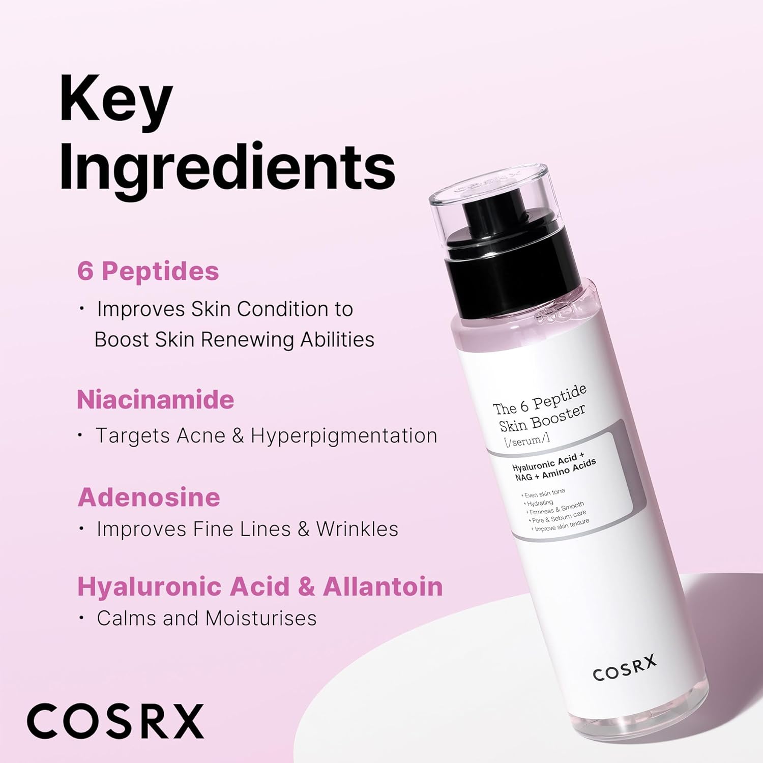 COSRX THE 6 PEPTIDE SKIN BOOSTER SERUM 150ML