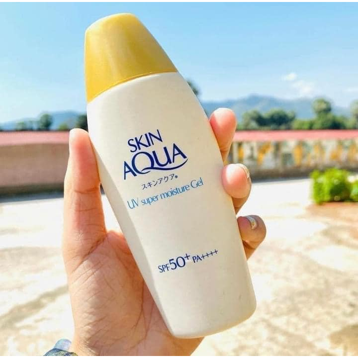 Skin Aqua UV Super Moisture Gel SPF 50+ PA++++ (110gm)Gold Cap