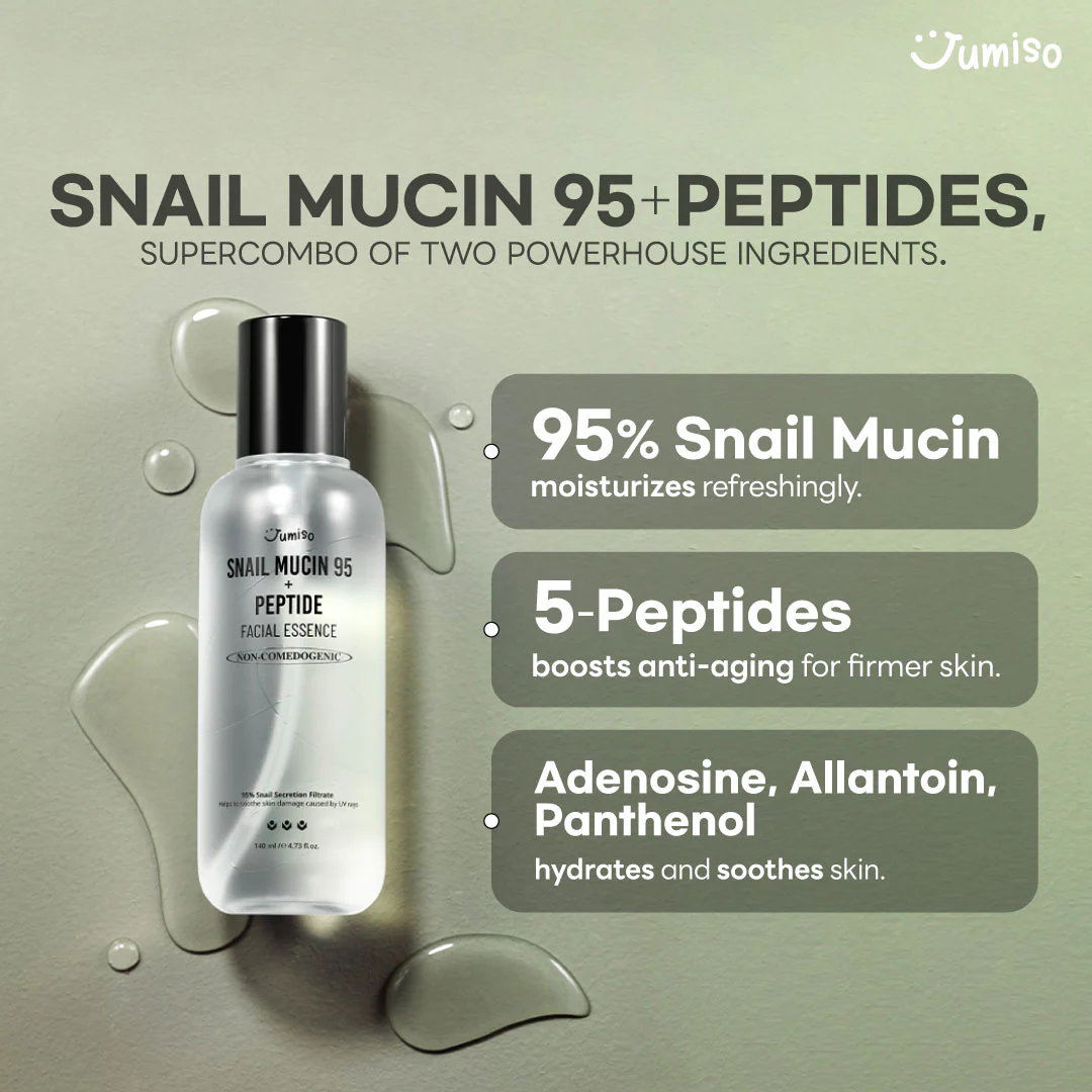 JUMISO SNAIL MUCIN 95 + PEPTIDE ESSENCE 140ML