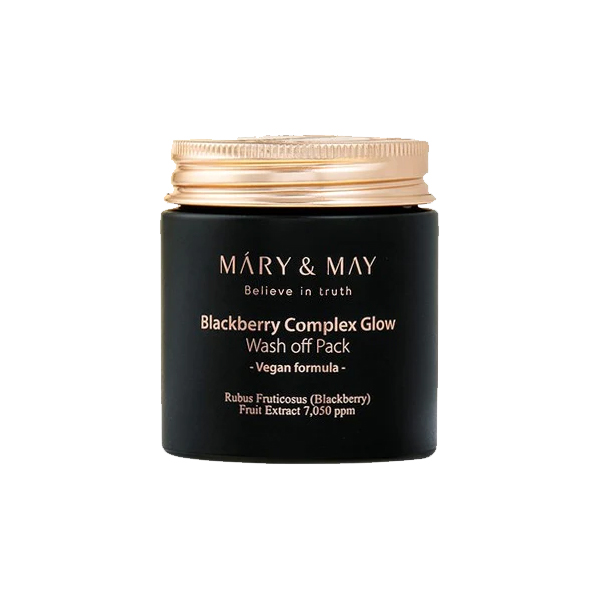 MARY&MAY BLACKBERRY COMPLEX GLOW WASHOFF PACK 125G