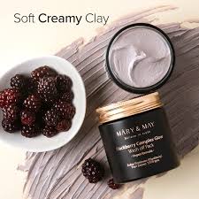 MARY&MAY BLACKBERRY COMPLEX GLOW WASHOFF PACK 125G