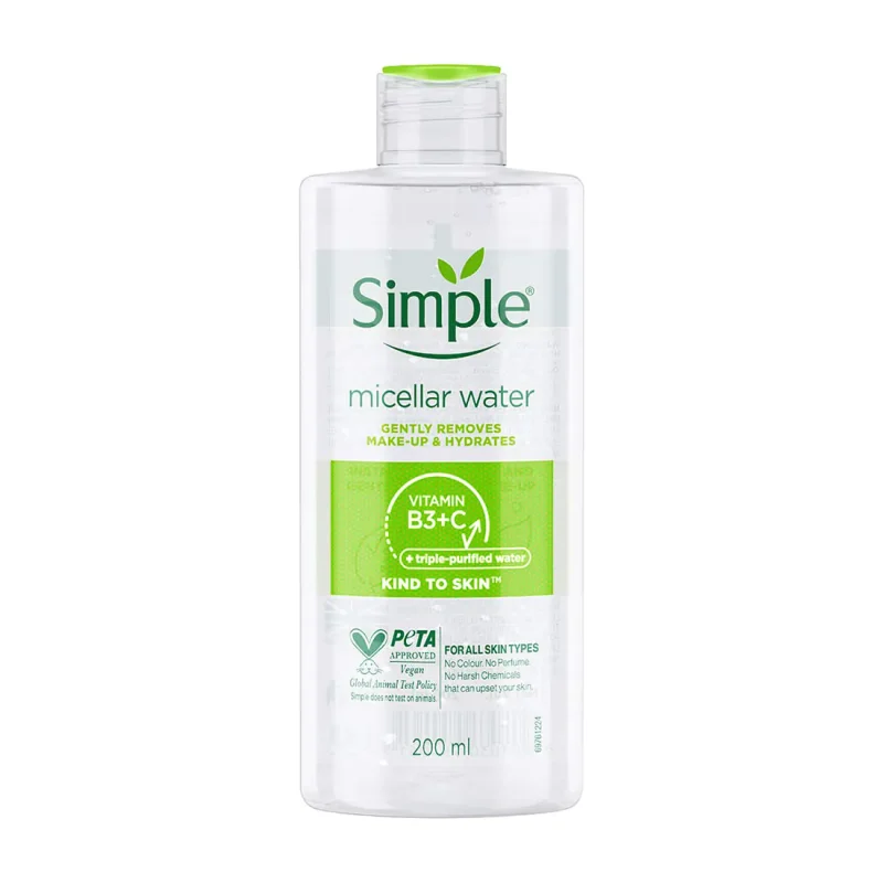 SIMPLE KIND TO SKIN MICELLAR CLEANSING WATER 200ML