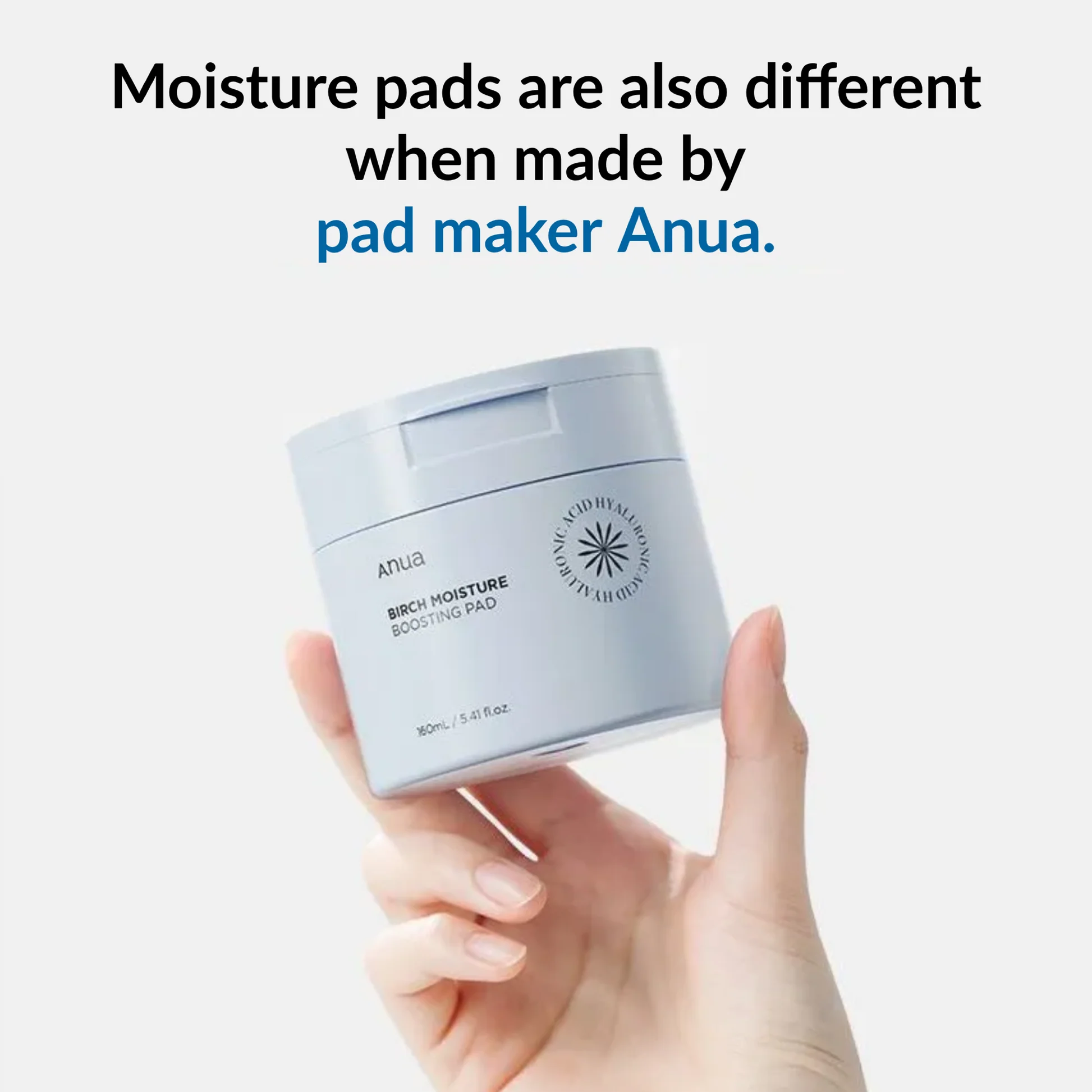 ANUA BIRCH MOISTURE BOOSTING PAD 160ML (70EA)