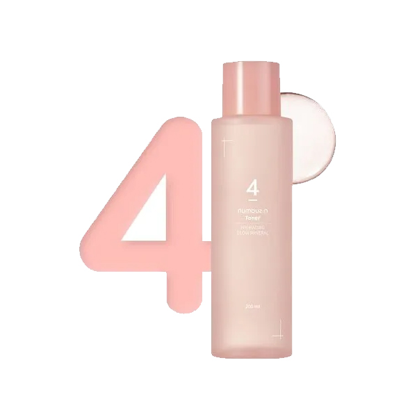 NUMBUZIN NO.4 HYDRATION GLOW MINERAL TONER 200ML