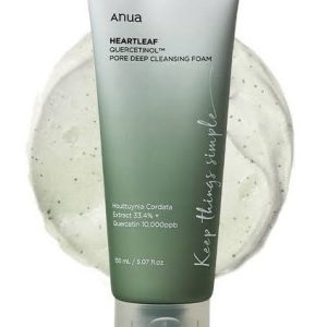 ANUA HEARTLEAF QUERCETINOL PORE DEEP CLEANSING FOAM 150ML