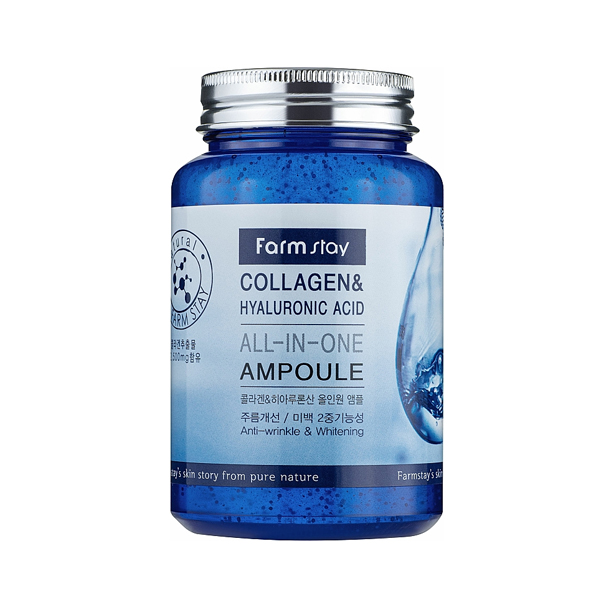 FARM STAY COLLAGEN HYALURONIC ACID ALL-IN ONE AMPOULE 250ML