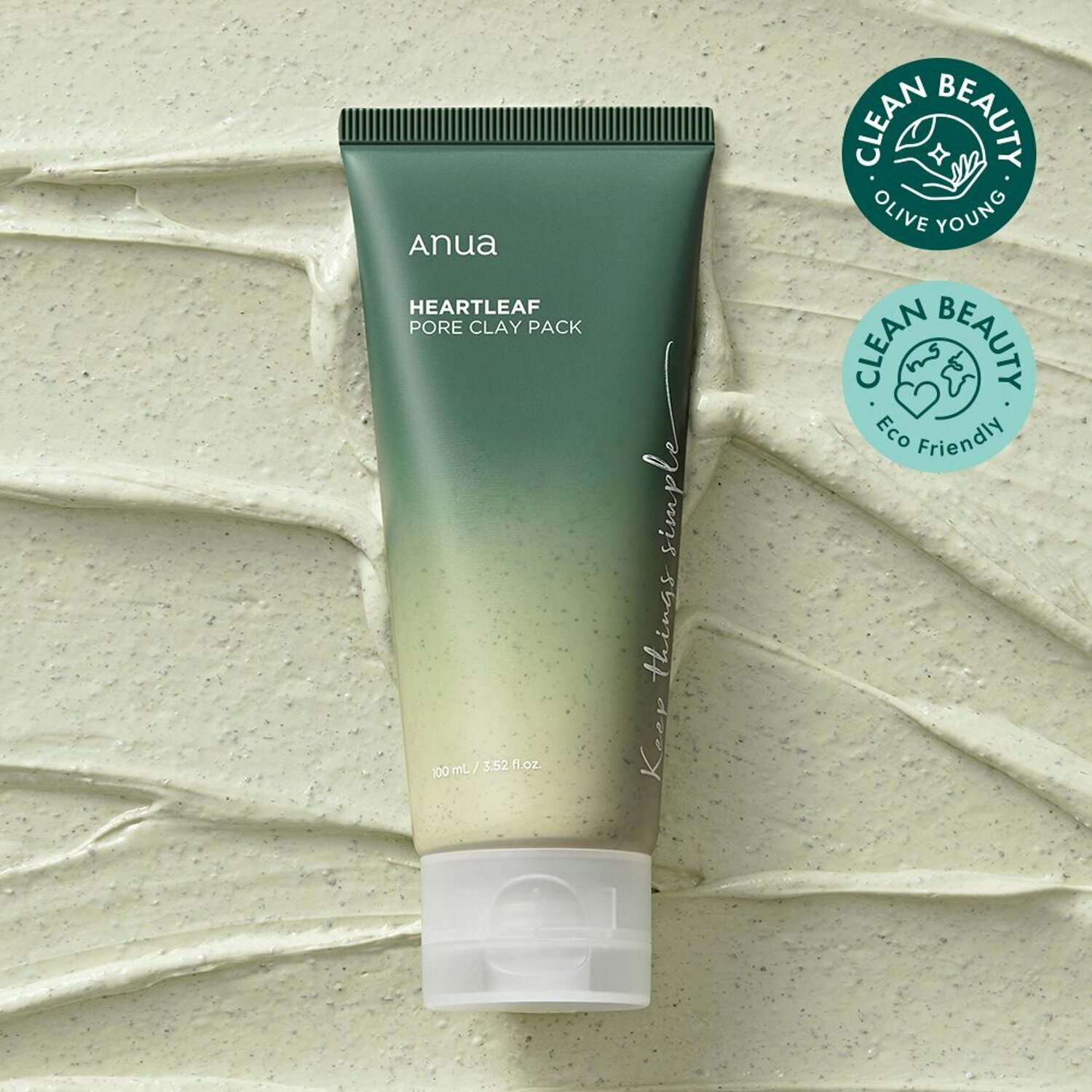 ANUA HEARTLEAF PORE CLAY PACK 100ML