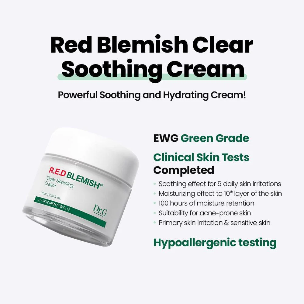 Doctor.G Red Blemish Clear Soothing Cream 70ml