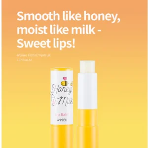 Apieu Honey & Milk Lip Balm 3.3g