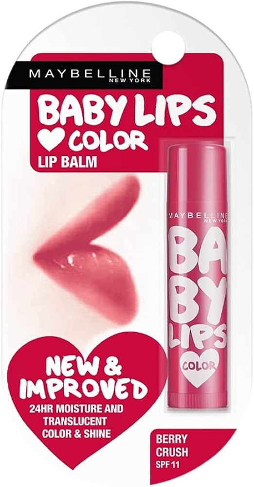 Maybelline Baby Lips Color SPF11 Lip Balm Berry Crush