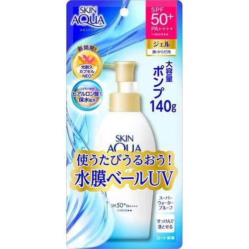 Skin Aqua Super Moisture Gel Pump (Spf50 + Pa ++++) 140g