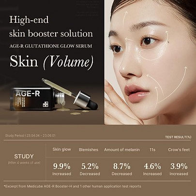 [MEDICUBE] AGE-R Glutathione Glow Serum 50ml