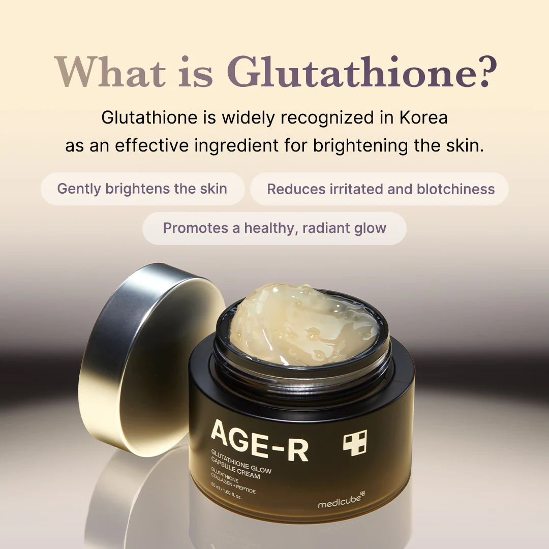 [MEDICUBE] AGE-R Glutathione Glow Capsule Cream 50ml