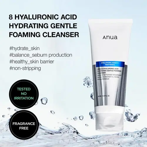 [Anua] 8 Hyaluronic Acid Hydrating Gentle Foaming Cleanser 150m