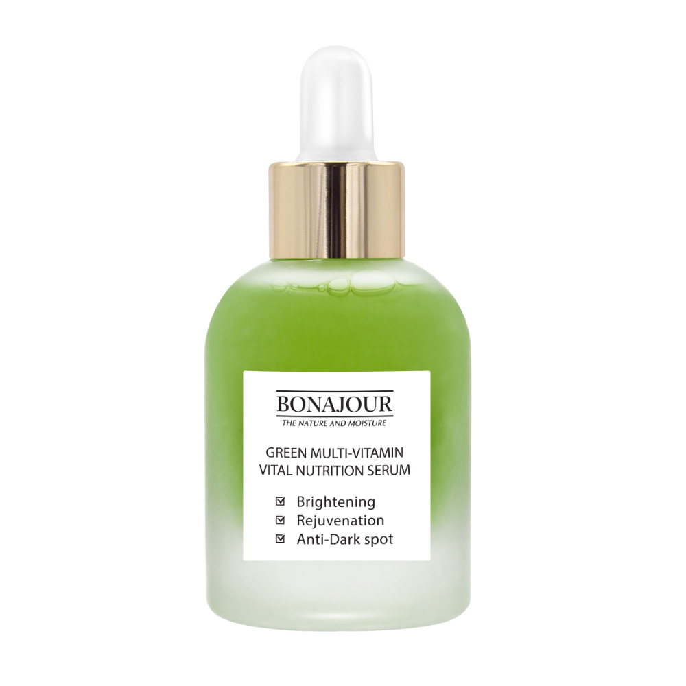 BONAJOUR GREEN MULTI-VITAMIN VITAL NUTRITION SERUM 35ML