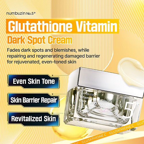 Numbuzin No.5 Vitamin Glutathione Dark Spot Laser Cream