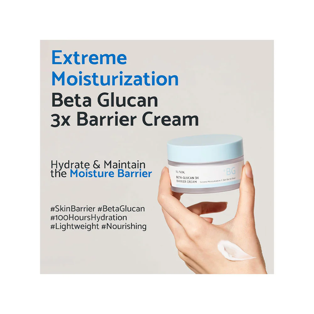 IUNIK Beta Glucan 3X Barrier Cream 50ml