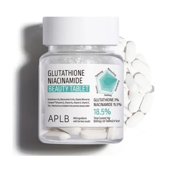 APLB Glutathione Niacinamide Beauty Tablet 500mg x 30 Tablets